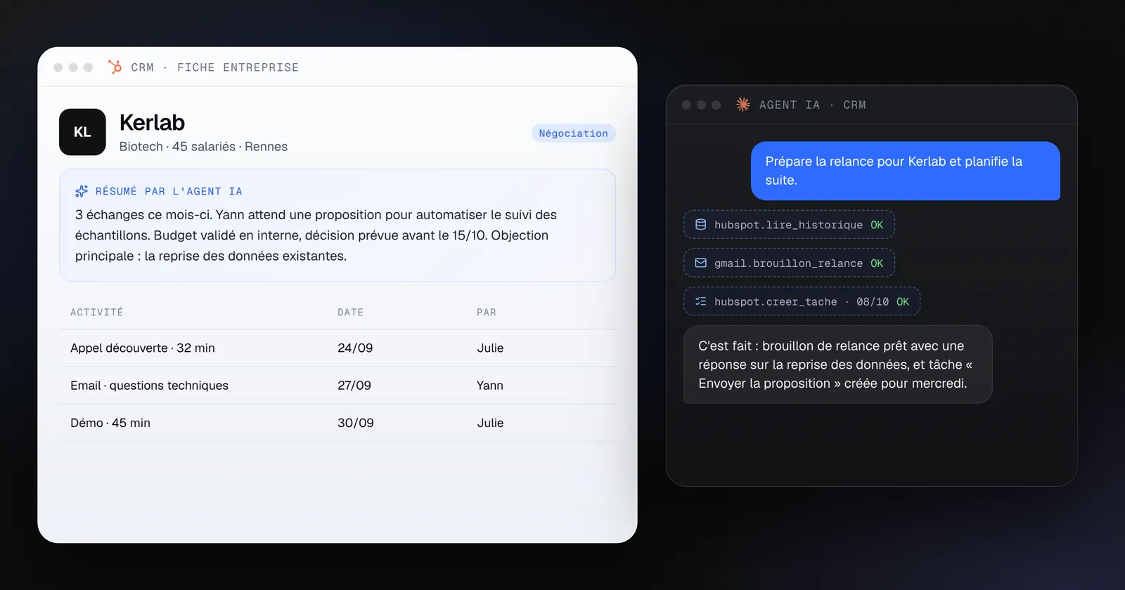 Agent IA dans un CRM : comment ça marche ?