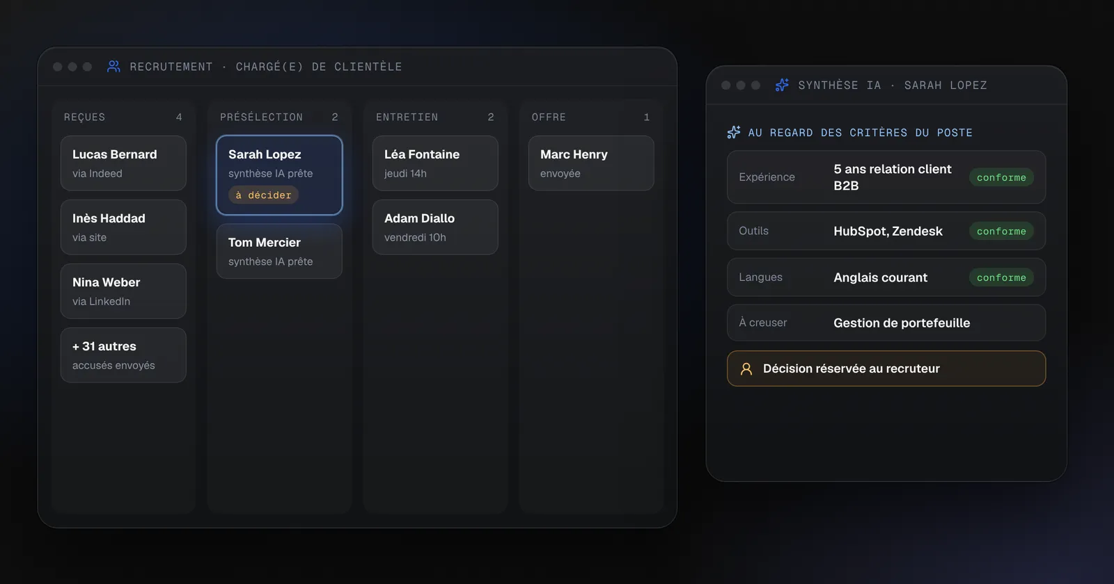 Automatiser le recrutement avec l'IA : tri des CV, suivi et onboarding