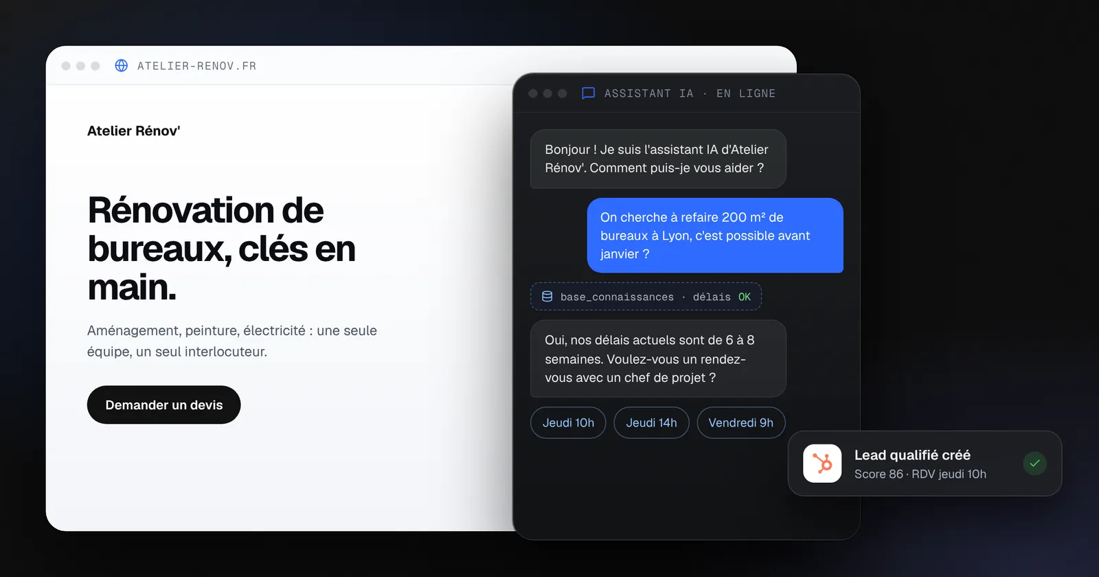 Chatbot IA pour site web : créer un assistant qui convertit vraiment